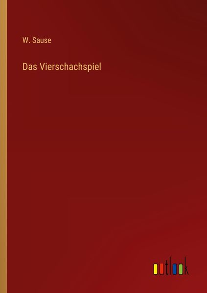 Produktbild: Das Vierschachspiel