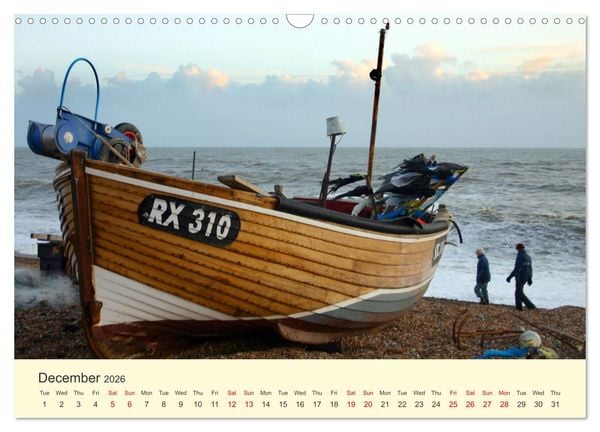 Produktbild: The Hastings Fishing Fleet (Wall Calendar 2026 DIN A3 landscape), CALVENDO 12 Month Wall Calendar