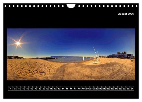 Produktbild: Vancouver / Kanada in faszinierender 360&deg; Panorama-Photographie (Wandkalender 2026 DIN A4 quer), CALVENDO Monatskalender