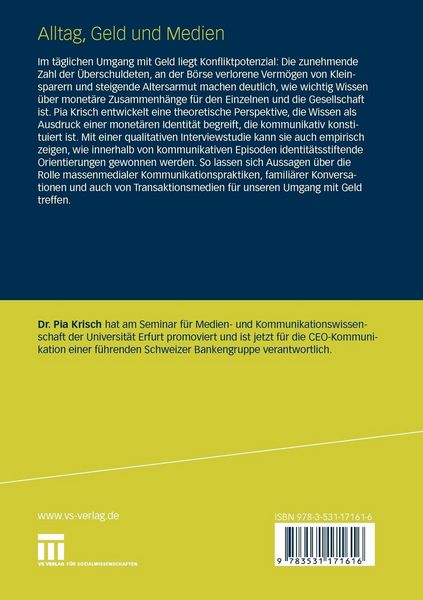 Produktbild: Alltag, Geld und Medien