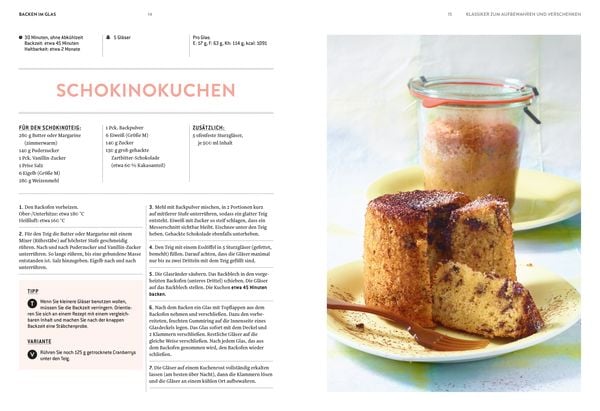 Produktbild: Backen im Glas