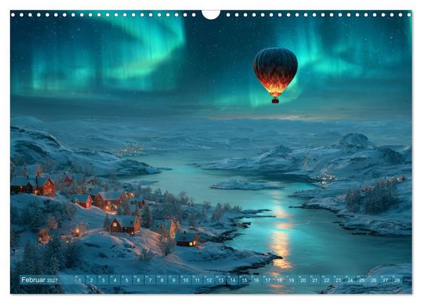 Produktbild: Vom Wind getragen (Wandkalender 2027 DIN A3 quer), CALVENDO Monatskalender