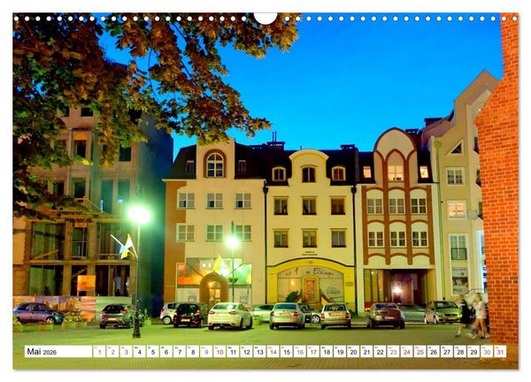 Produktbild: Das Wunder von Elbing - Eine Stadt auferstanden aus Ruinen (Wandkalender 2026 DIN A3 quer), CALVENDO Monatskalender
