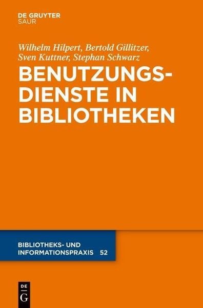 Produktbild: Benutzungsdienste in Bibliotheken