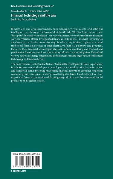 Produktbild: Financial Technology and the Law