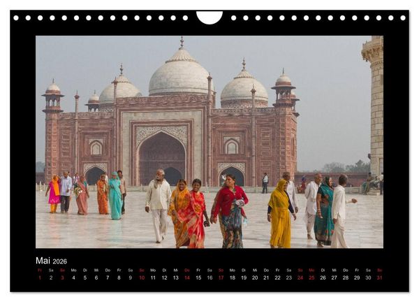 Produktbild: Taj Mahal (Wandkalender 2026 DIN A4 quer), CALVENDO Monatskalender
