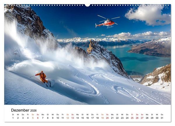 Produktbild: Neuseeland - Land der tausend Horizonte (Wandkalender 2026 DIN A2 quer), CALVENDO Monatskalender