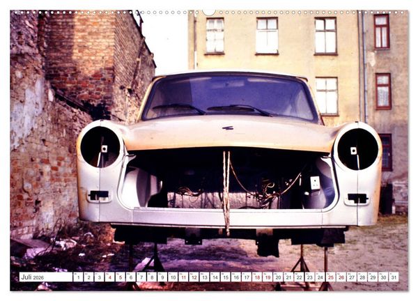 Produktbild: Trabi-Land DDR (Wandkalender 2026 DIN A2 quer), CALVENDO Monatskalender