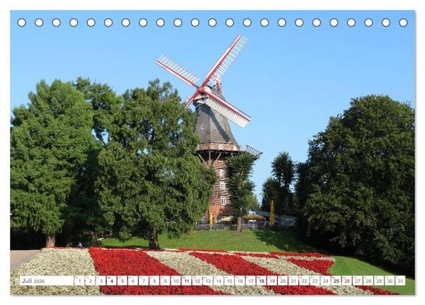 Produktbild: Bremen Heute (Tischkalender 2026 DIN A5 quer), CALVENDO Monatskalender