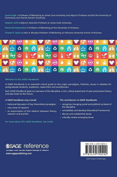 Produktbild: The SAGE Handbook of Marketing Ethics