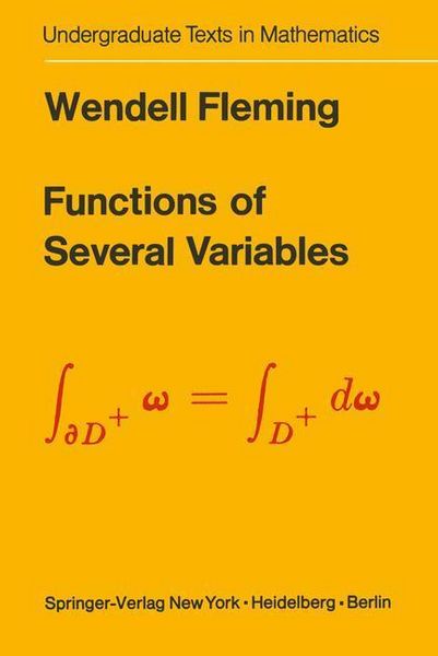 Produktbild: Functions of Several Variables