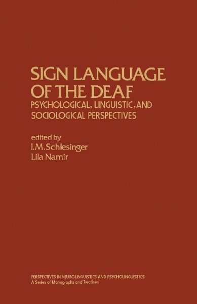 Produktbild: Sign Language of the Deaf