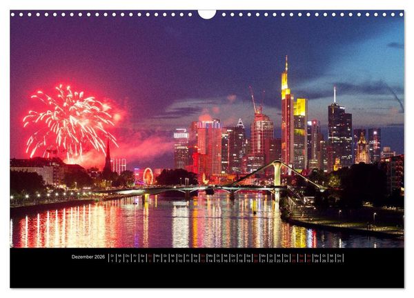 Produktbild: Frankfurt (Wandkalender 2026 DIN A3 quer), CALVENDO Monatskalender