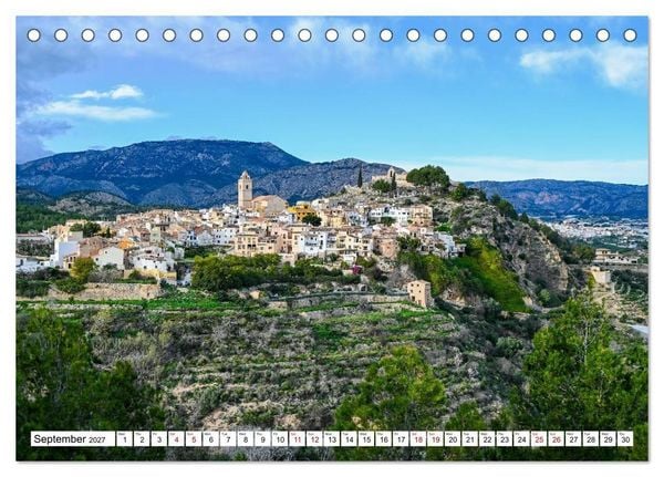 Produktbild: Amazing Costa Blanca (Desk Calendar 2027 DIN A5 landscape), CALVENDO 12 Month DeskCalendar