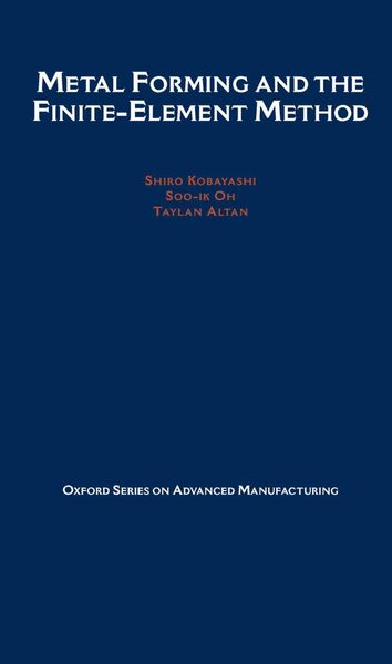 Produktbild: Metal Forming and the Finite-Element Method