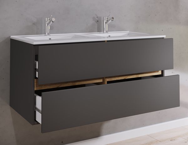 Produktbild: 2 tlg. Badm&ouml;bel-Set mit Waschbecken Cosila-I 112cm