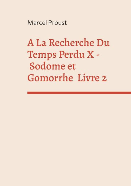 Produktbild: A La Recherche Du Temps Perdu X