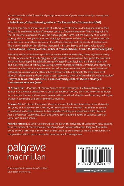 Produktbild: A Quarter Century of Post-Communism Assessed