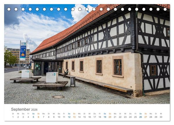 Produktbild: Rennsteig - Weitwanderweg (Tischkalender 2026 DIN A5 quer), CALVENDO Monatskalender
