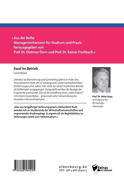 Produktbild: Excel im Betrieb