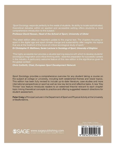 Produktbild: Sport Sociology