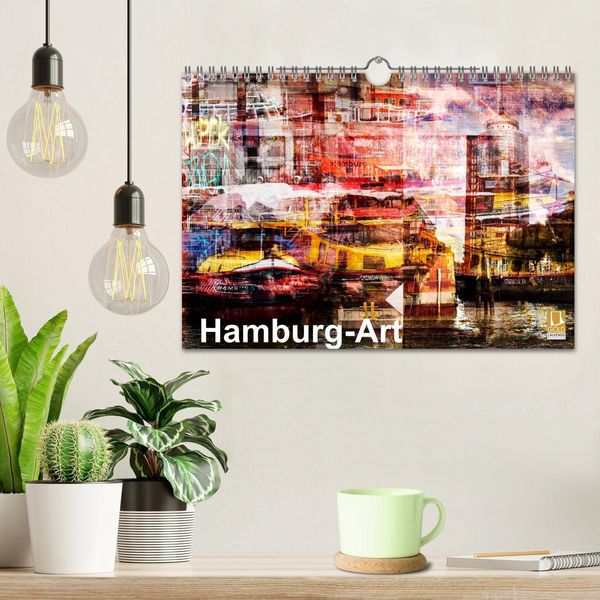 Produktbild: Hamburg-Art (Wandkalender 2026 DIN A4 quer), CALVENDO Monatskalender