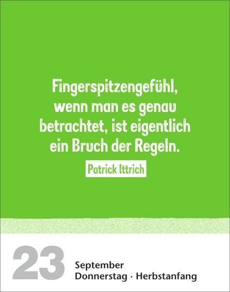 Produktbild: Lattenknaller Tagesabrei&szlig;kalender 2027 - Die witzigsten Fu&szlig;ballerspr&uuml;che