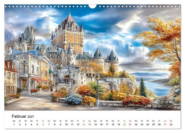 Produktbild: Kanada - Weite, Wasser, Wunder (Wandkalender 2027 DIN A3 quer), CALVENDO Monatskalender
