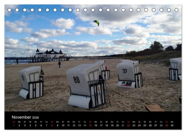 Produktbild: Die Ostsee - Ein Jahr am Meer (Tischkalender 2026 DIN A5 quer), CALVENDO Monatskalender