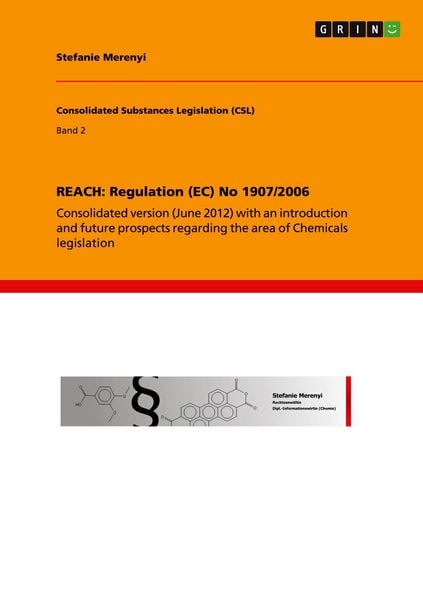 Produktbild: REACH: Regulation (EC) No 1907/2006