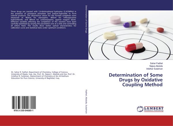 Produktbild: Determination of Some Drugs by Oxidative Coupling Method