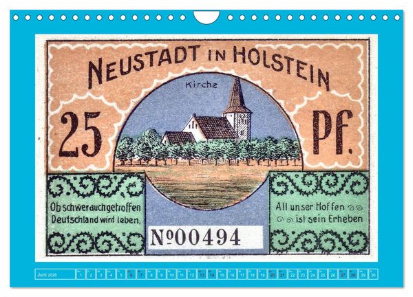 Produktbild: Gru&szlig; aus Neustadt in Holstein (Wandkalender 2026 DIN A4 quer), CALVENDO Monatskalender