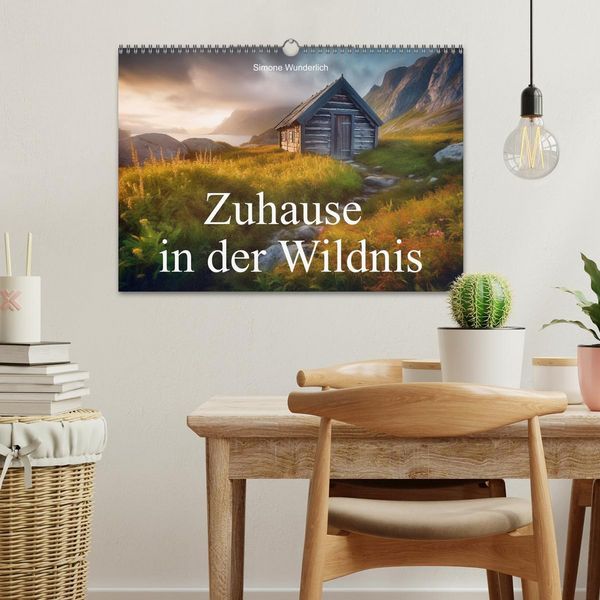 Produktbild: Zuhause in der Wildnis (Wandkalender 2026 DIN A3 quer), CALVENDO Monatskalender