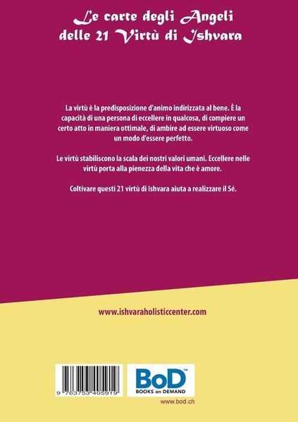 Produktbild: Le carte degli Angeli delle 21 Virt&ugrave; di Ishvara