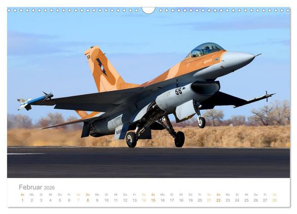 Produktbild: VIPER ACTION - F-16 FIGHTING FALCON (Wandkalender 2026 DIN A3 quer), CALVENDO Monatskalender