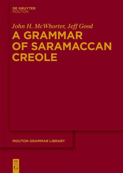Produktbild: A Grammar of Saramaccan Creole