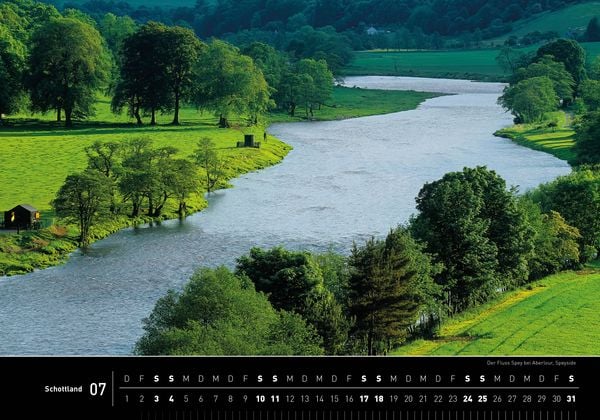 Produktbild: Schottland Premiumkalender 2027