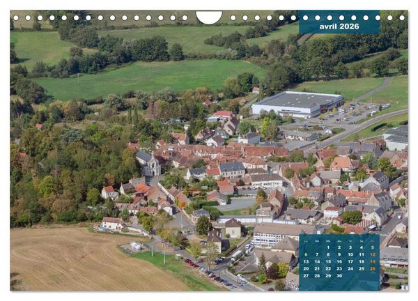 Produktbild: Le Berry secret, le Cher vu du ciel (Calendrier mural 2026 DIN A4 vertical), CALVENDO calendrier mensuel