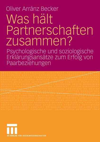 Produktbild: Was h&auml;lt Partnerschaften zusammen?