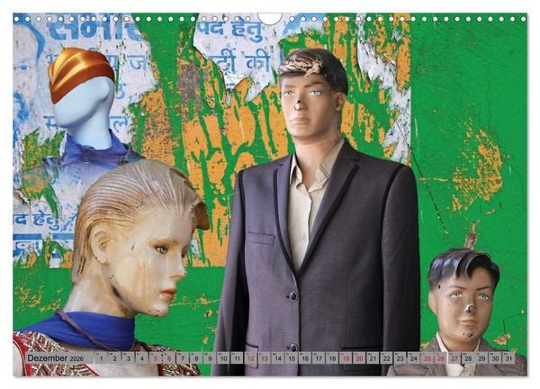 Produktbild: Schaufensterpuppen aus aller Welt (Wandkalender 2026 DIN A3 quer), CALVENDO Monatskalender