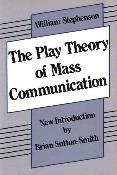 Produktbild: Stephenson, W: The Play Theory of Mass Communication