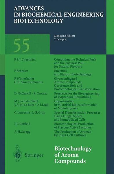 Produktbild: Biotechnology of Aroma Compounds