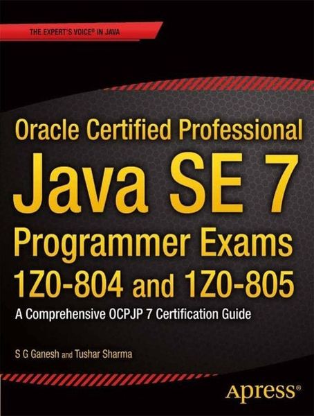 Produktbild: Oracle Certified Professional Java SE 7 Programmer Exams 1Z0-804 and 1Z0-805