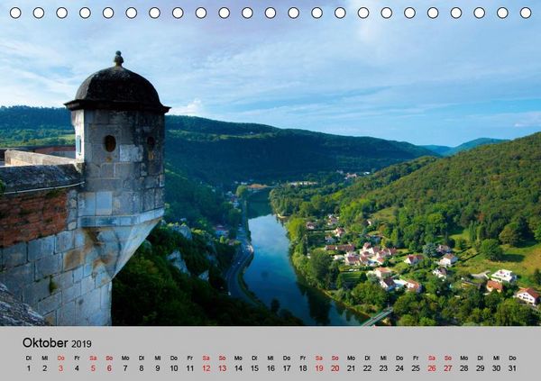 Produktbild: Zauberhaftes Franche Comt&eacute; (Tischkalender 2019 DIN A5 quer)