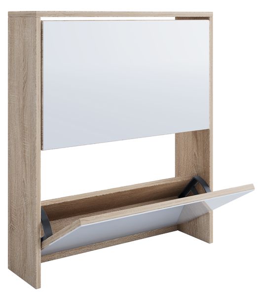 Holz Schuhschrank Schuhkipper Spiegel Stido L