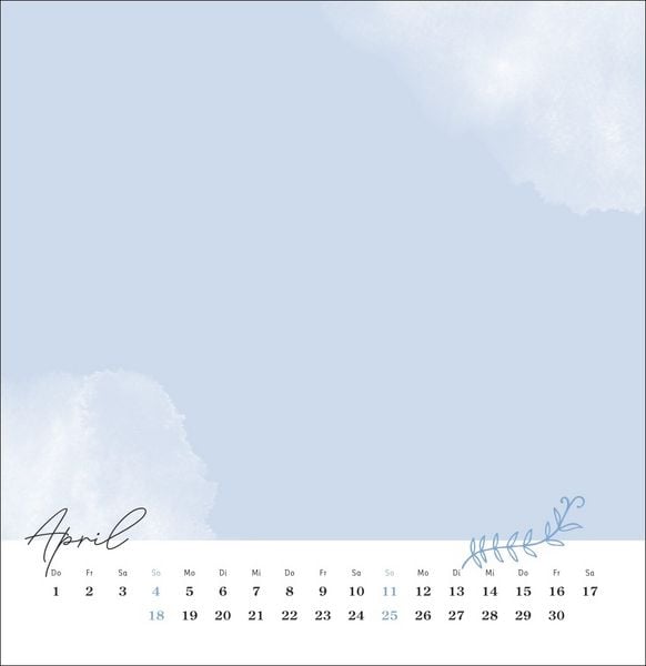 Produktbild: Kreativkalender zum Aufstellen Gl&uuml;cksmomente 2027