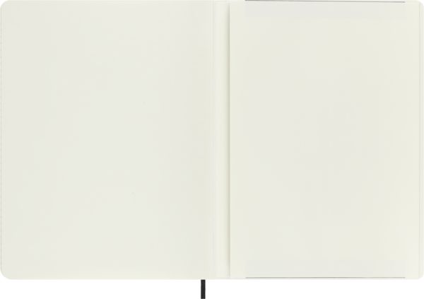 Produktbild: Moleskine Vegea Boa Notizbuch, XL, liniert, weicher Einband, schwarz, in Box