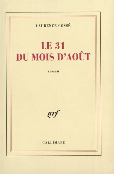 Produktbild: Le 31 du mois d'ao&ucirc;t