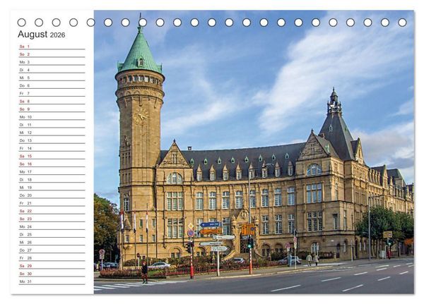 Produktbild: Zw&ouml;lf mal Europa (Tischkalender 2026 DIN A5 quer), CALVENDO Monatskalender