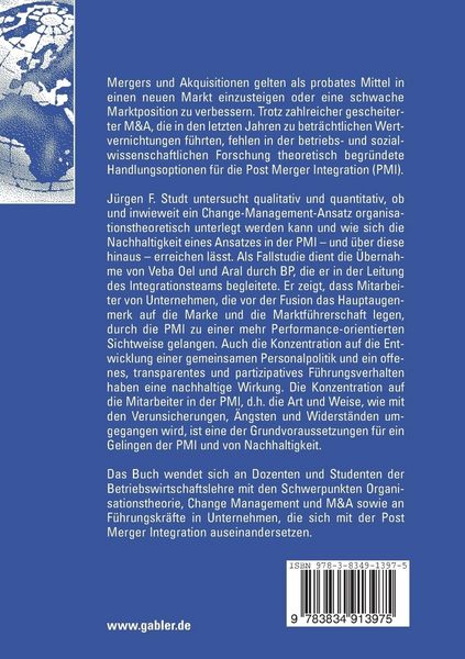 Produktbild: Nachhaltigkeit in der Post Merger Integration
